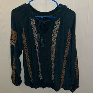 Small American Eagle Boho shirt